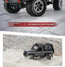 Carro de controle remoto de escalada real com câmera Rc Car Off Road 4x4 Land Rover Defender D90 Modelo Rc Veículo Off-Road