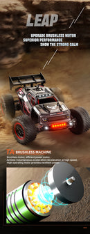 PRO/MAX  Motor 2.4Ghz Carro Remoto 80KM/H Carro de Corrida de Drift de Alta Velocidade Profissional