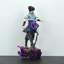 Action Figure Uchiha Sasuke e Naruto Figuras de Coleção