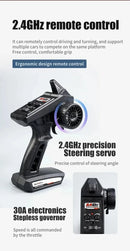 70km/h carro de controle remoto de alta velocidade Carro de controle remoto com tração nas quatro rodas