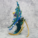 Anime One Piece Piratas do Barba Branca Marco The Phoenix  PVC Action Figure Estátua Coleção 33 cm