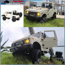 Carro de controle remoto 4WD 2.4G Crawler Simulação Carro de controle remoto na estrada