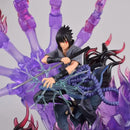 Action Figure Uchiha Sasuke Susanoo Rikudousennin Modelo Iluminado 35 cm