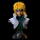 Action Figures Naruto Uchiha Sasuke Namikaze Minato Uchiha Obito Tsunade Estátua Coleção