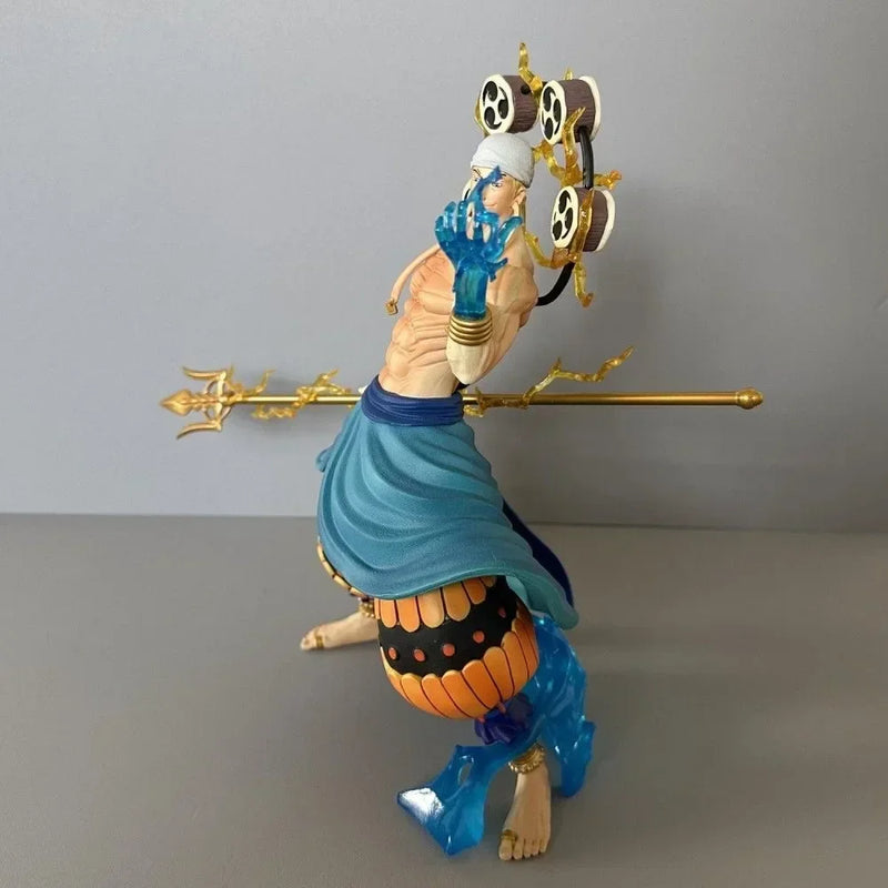 Action Figures 30cm One Piece Thor Enel GK, estátua de mangá