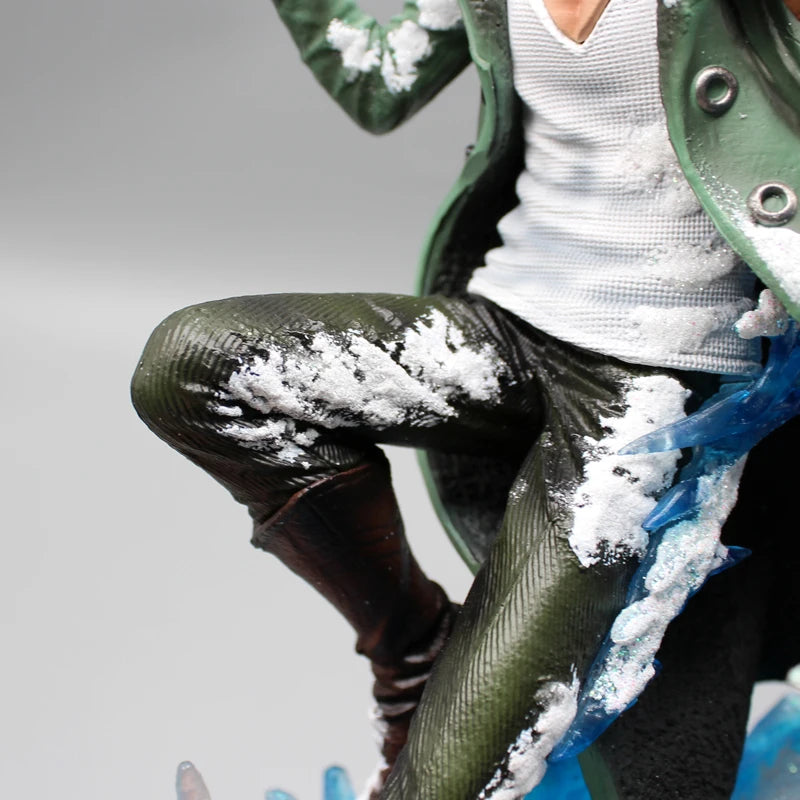 Actio Figures One Piece Aokiji Kuzan, 2 cabeças, 30 cm, estatueta GK, modelo luminoso de PVC com LED