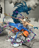 Action Figures 30cm One Piece Thor Enel GK, estátua de mangá