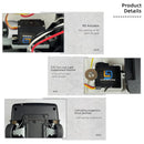 Controle Remoto ESP Giroscópio LED Mini RC Racing