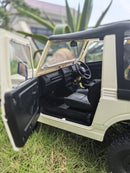 Carro de controle remoto 4WD 2.4G Crawler Simulação Carro de controle remoto na estrada