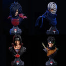 Action Figures Naruto Uchiha Sasuke Namikaze Minato Uchiha Obito Tsunade Estátua Coleção