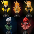 Action Figures Naruto Uchiha Sasuke Namikaze Minato Uchiha Obito Tsunade Estátua Coleção
