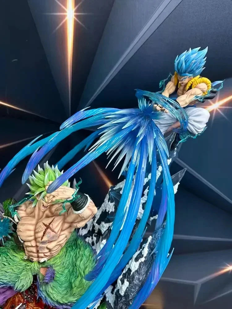 Dragon Ball Broly Gogeta action figure Broly Vs Gogeta 23 cm Modelo de Estatueta de PVC Coleção