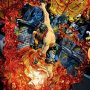 action figure One Piece Portgas D Ace Gk Feito à Mão