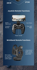 Carro de Controle Remoto  À Prova D'Água Carro de Acrobacias Anfíbio Caminhão Todo-o-Terreno