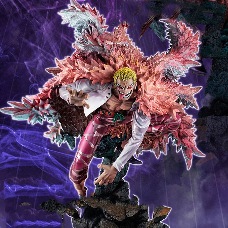 Action Figures One Piece Anime Donquixote Doflamingo  33cm