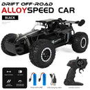 Carro RC 1:16 2WD com luz LED 2.4G 20 km/h de alta velocidade off-road escalada carro de controle remoto
