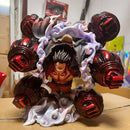 Action Figures de anime One Piece Luffy Monkey D. Luffy Gear 4