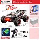 PRO/MAX  Motor 2.4Ghz Carro Remoto 80KM/H Carro de Corrida de Drift de Alta Velocidade Profissional