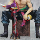 Action Figures Zoro One Piece de 15 cm, 2 cabeças
