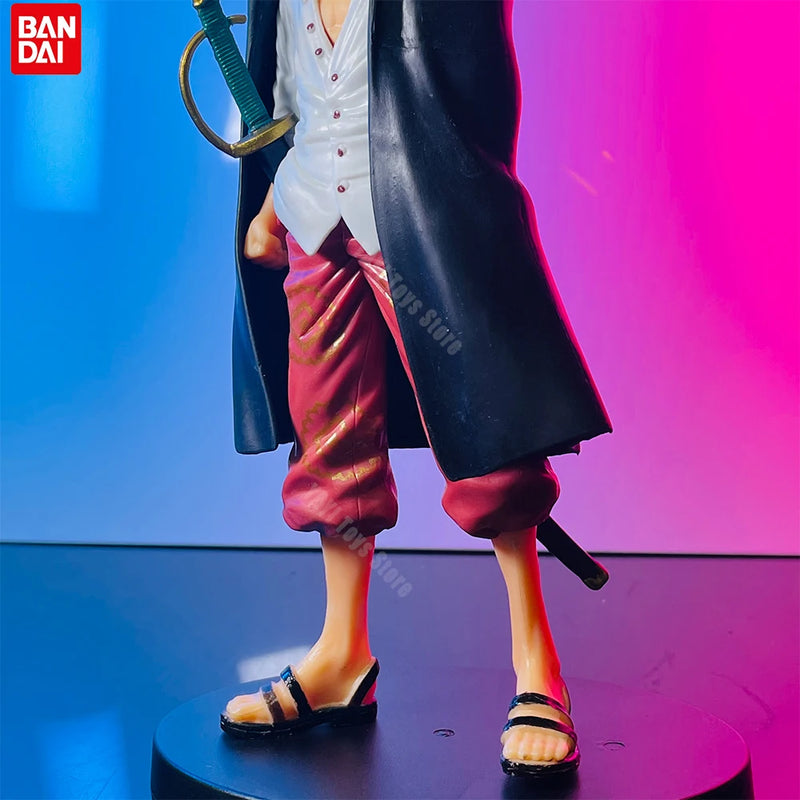 Action Figures de One Piece de 18 cm, Shanks com cabelo vermelho