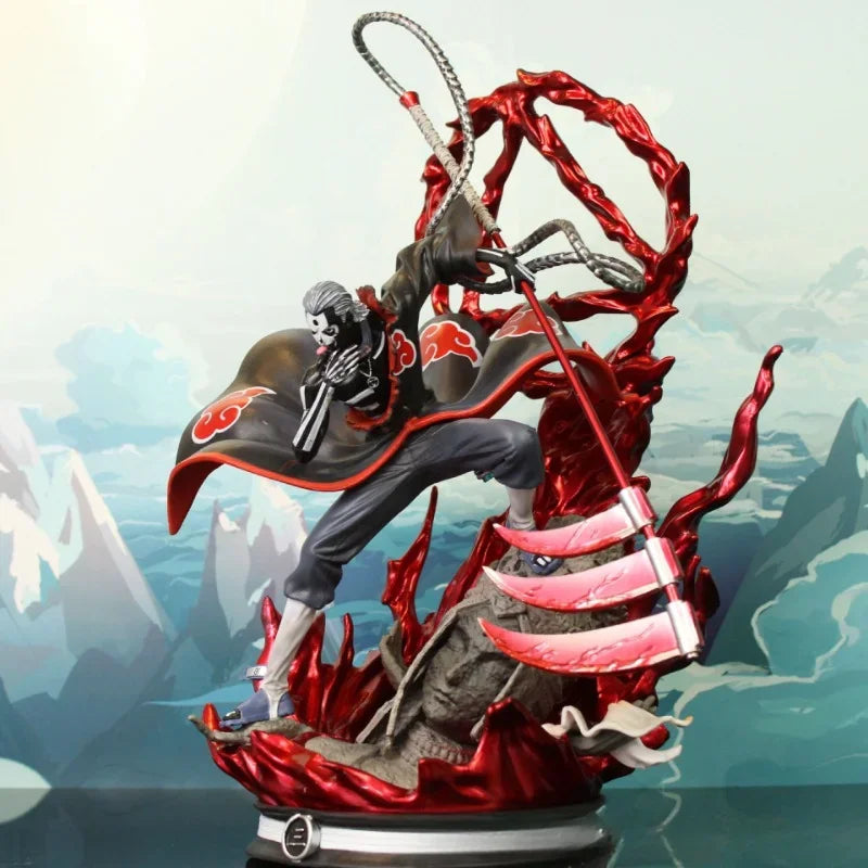 Action Figure de forma de Deus maligno Hidan Akatsuki de 36 cm