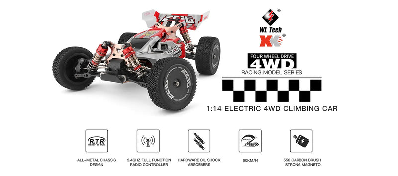 Controle Remoto Drift RC Carro de Corrida de Alta Velocidade Tronco Veículo Off-Road