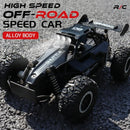 Carro RC 1:16 2WD com luz LED 2.4G 20 km/h de alta velocidade off-road escalada carro de controle remoto