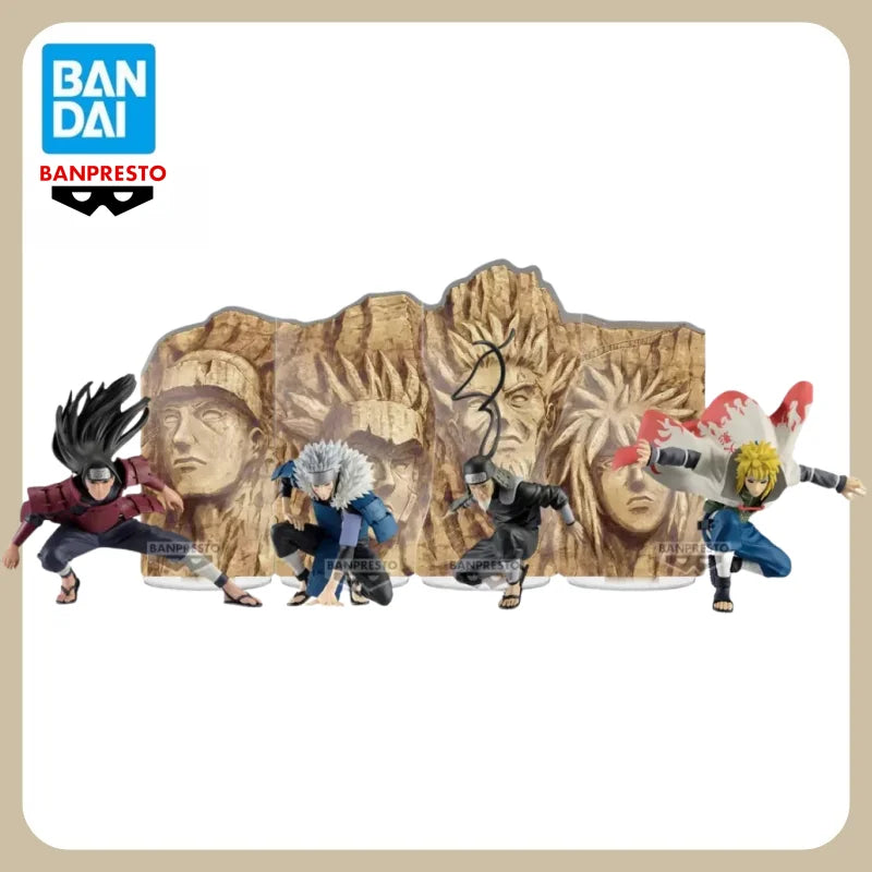 Action Figures Naruto: Shippūden Senju Hashirama Senju Tobirama Sarutobi Hiruzen Namikaze Minato Hokage