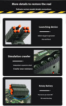 Carro de Controle Remoto Plataforma de Lançamento  Míssil