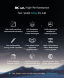 Carro Liga Cybertruck Modelo de carro Simulação Veículo Off-road