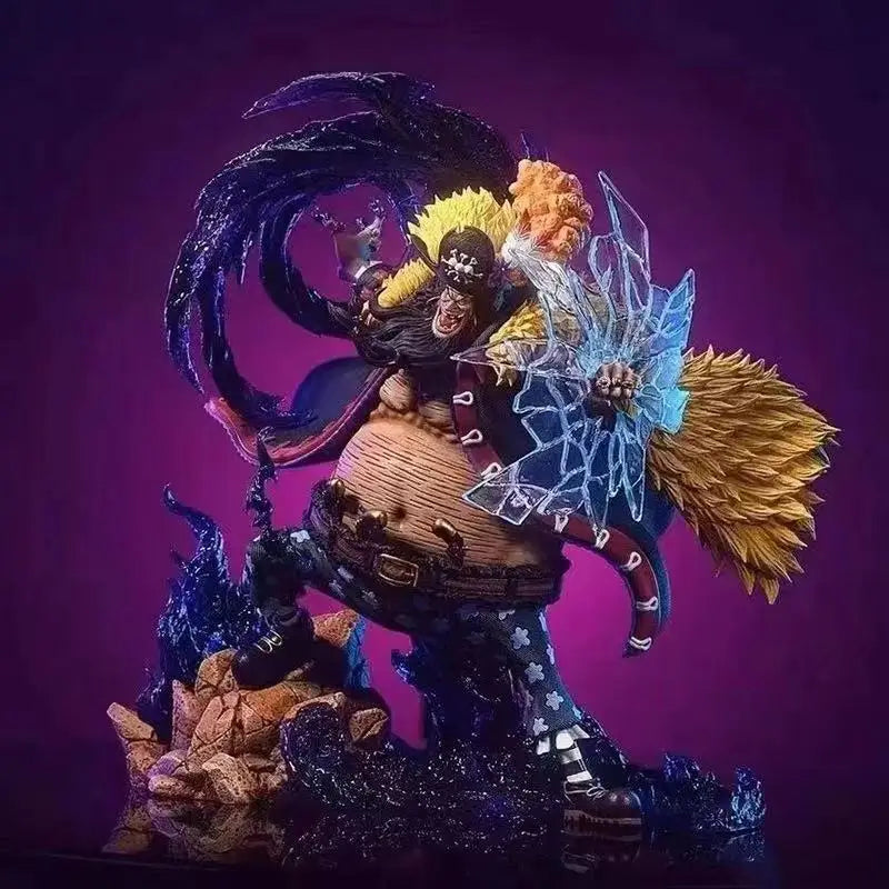 22 cm Barba Negra Marshall D Teach Figuras Mangá One Piece Anime Figura Barba Negra GK Estátua Modelo Coleção