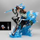 Actio Figures One Piece Aokiji Kuzan, 2 cabeças, 30 cm, estatueta GK, modelo luminoso de PVC com LED
