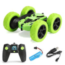 Carro de acrobacias, flip de dupla face, controle remoto 2.4G, rotação de 360 graus, off-road, drift,