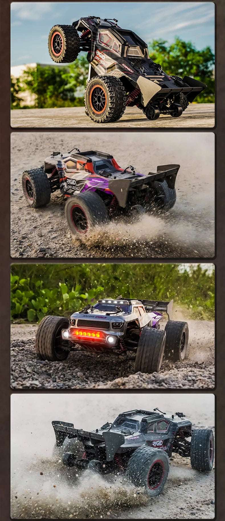 PRO/MAX  Motor 2.4Ghz Carro Remoto 80KM/H Carro de Corrida de Drift de Alta Velocidade Profissional