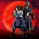 Action Figures 28cm em estoque original banpresto naruto grandista uchiha itachi uchiha sasuke genuíno modelo em caixa