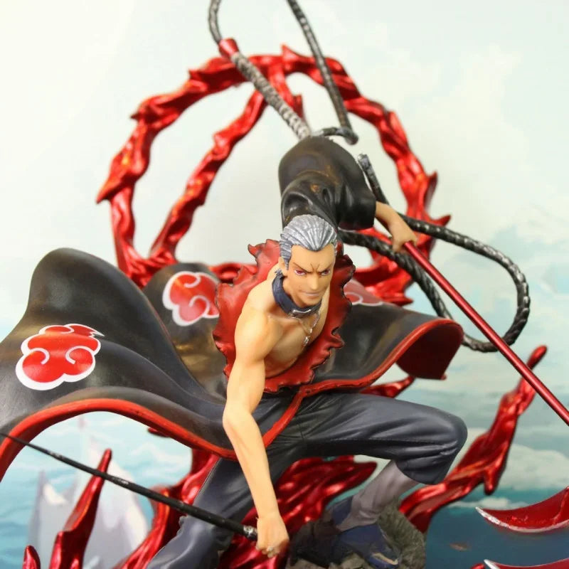 Action Figure de forma de Deus maligno Hidan Akatsuki de 36 cm