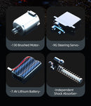 Carro Liga Cybertruck Modelo de carro Simulação Veículo Off-road