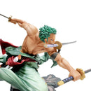 Action figure Luffy de 18 cm, Roronoa Zoro três lâminas,