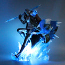 Actio Figures One Piece Aokiji Kuzan, 2 cabeças, 30 cm, estatueta GK, modelo luminoso de PVC com LED
