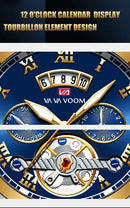 Relógio Masculino Top Luxo Aço Inoxidável Casual