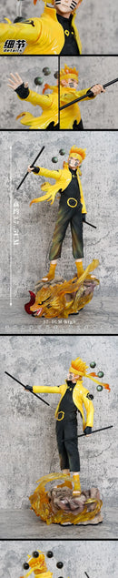 Action Figure Naruto Shippuden de 38 cm Naruto Uzumaki Uchiha Sasuke em PVC