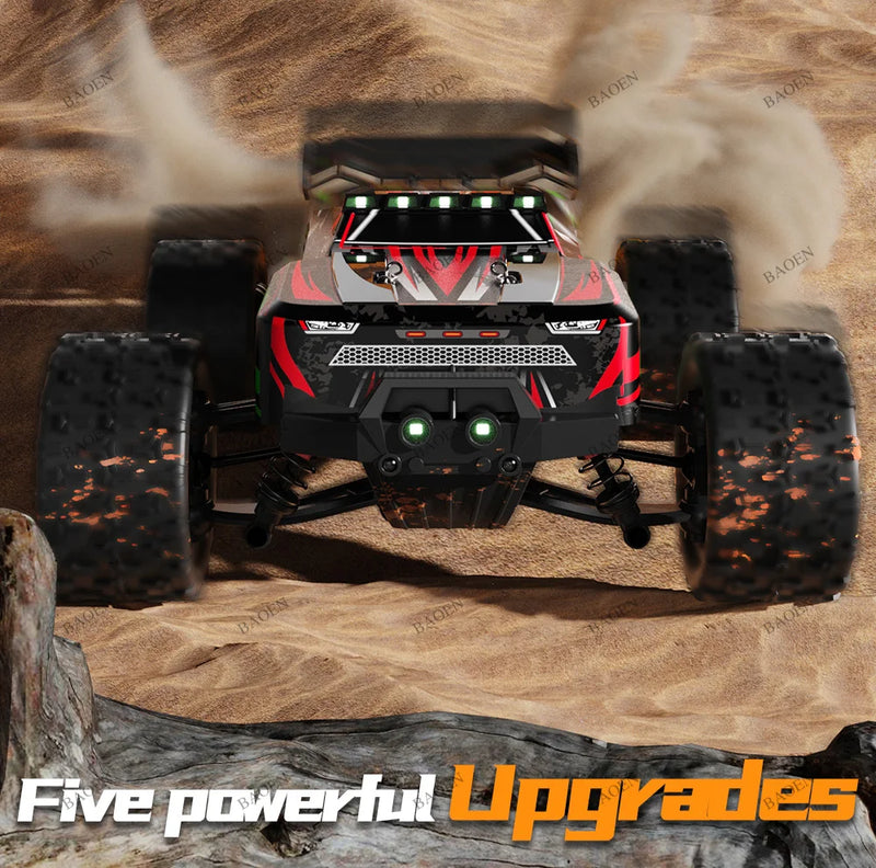 85 km/h carro de controle remoto de alta velocidade sem escova 4x4 off-road drift carro de corrida profissional