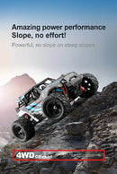 Carro de controle remoto 2,4 GHz RC carro todo-terreno 45 km/h 1:18 Caminhão off-road