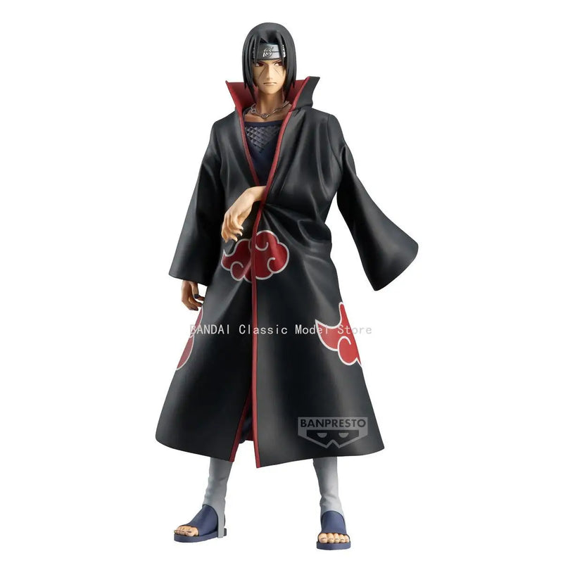 Action Figures 28cm em estoque original banpresto naruto grandista uchiha itachi uchiha sasuke genuíno modelo em caixa