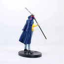 Action figure Luffy de 18 cm, Roronoa Zoro três lâminas,