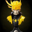 Action Figures Naruto Uchiha Sasuke Namikaze Minato Uchiha Obito Tsunade Estátua Coleção