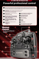 Scania Controle Remoto Caminhão Pesado Reboque Modelo Carro de Tração