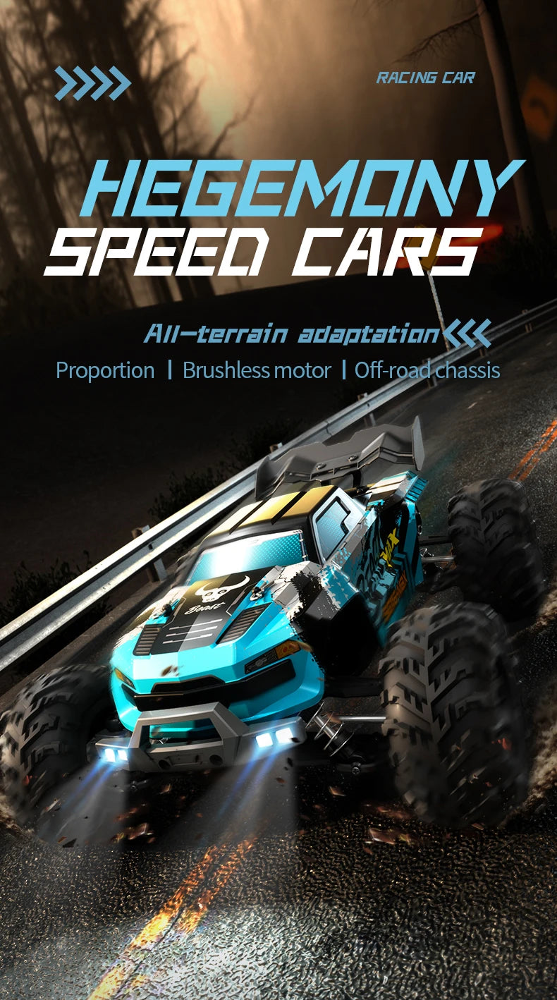 80 km/h carro de controle remoto de alta velocidade sem escova 4x4 off-road drift carro de corrida profissional 1:16 SG116PRO 40 km/h