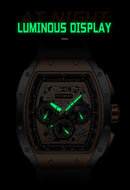 Relógio Masculino LIGE Foxbox Marca Luxo À Prova D'água Quartzo