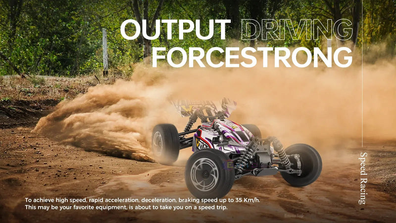 Controle Remoto Drift RC Carro de Corrida de Alta Velocidade Tronco Veículo Off-Road